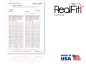 Preview: RealFit™ I - felső állkapocs, 1 részes együttes (17-es, 16-os fog), Roth .022"