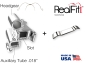 Preview: RealFit™ I - felső állkapocs, 3 részes együttes (17-es, 16-os fog), Roth .022"