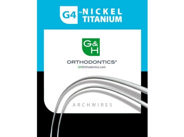G4™ Nikkel-titán, szuperelasztikus (SE), Europa™ I, KEREK