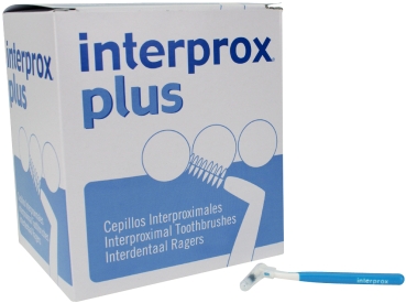 Interprox plus kúpos kék 100db