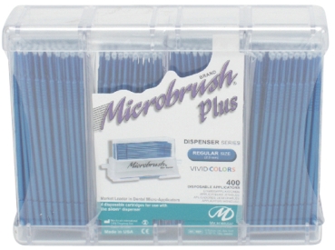 Microbrush plus reg. kék 400db