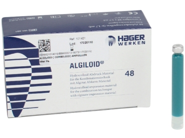 Algiloid hengeres ampullák 48db.