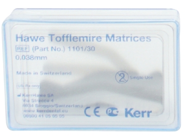 Tofflemire Matr.0,03mm 30db