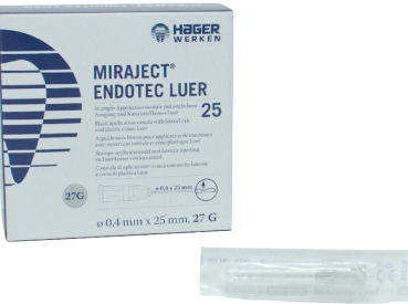 Miraject Endotec 0,4X25 Luer 25 db