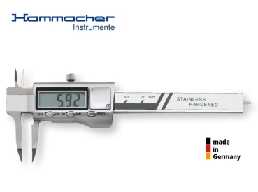 Digitális tolómérő, 145 mm (Hammacher)