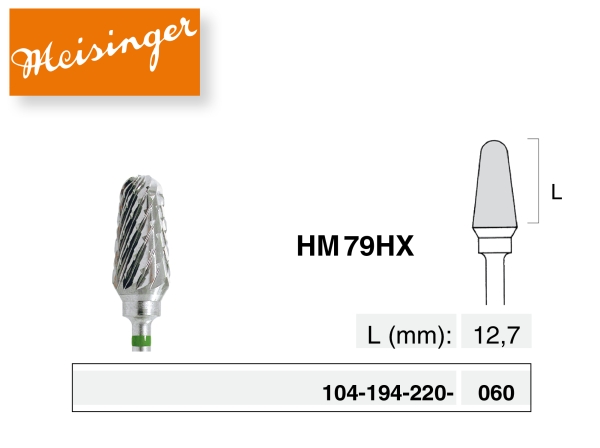 Keményfém frézer "HM 79HX" (Meisinger)