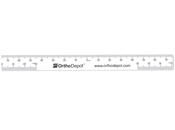 Rugalmas milliméteres vonalzó (0-70 mm)