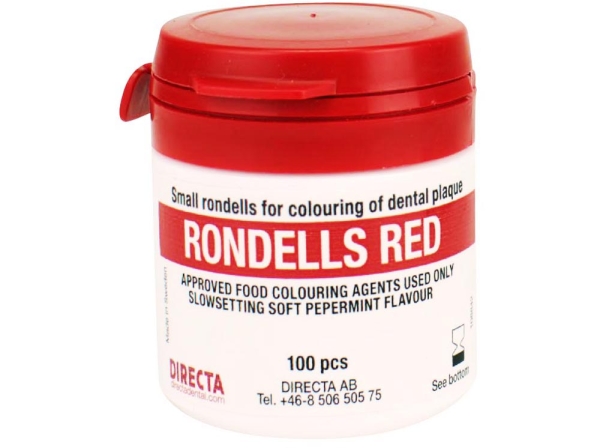 Rondell közzététele Pelletek piros Pa