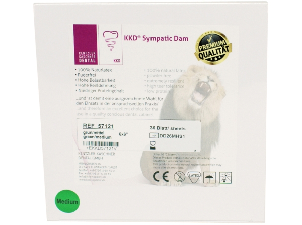 Sympatic Dam középzöld Premium 36db