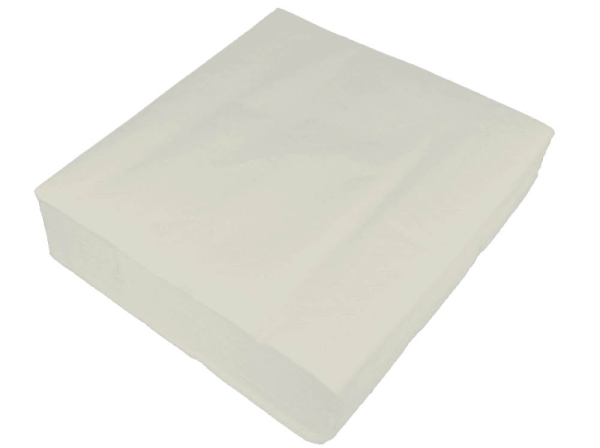Cellulóz papírzsebkendo szer. fehér 2-lg 40x40 100