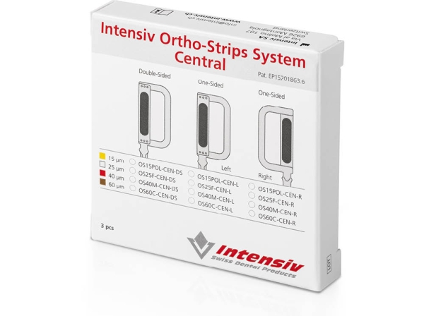 Intensiv™ Ortho-Strips, Central, Fine (finom), kétoldalas