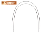 Nikkel-titán-réz Copper, 35 °C, Natural II, TÉGLALAP ALAKÚ