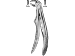Extracting forceps for children engl. pattern (incl. spring), lower incisors, fig. 5