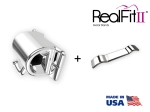 RealFit™ II snap - felső állkapocs, 1 részes együttes (17-es, 16-os fog), Roth .018"